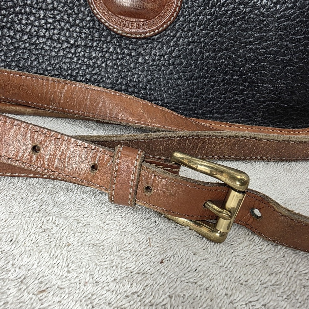 Vintage Dooney & Bourke All-Weather Leather Equestrian Crossbody Bag - Picture 2 of 16